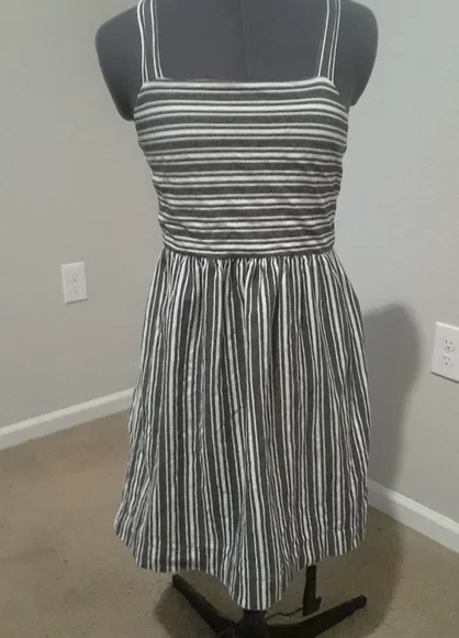 Loft Striped Dress - Picture 1 of 5